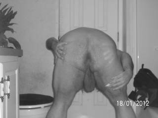 filling a request for a zoig member and friend.. smaking my ass till hand print was left