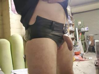 Just made the shorts  with a nice tight hole for my man milk machine