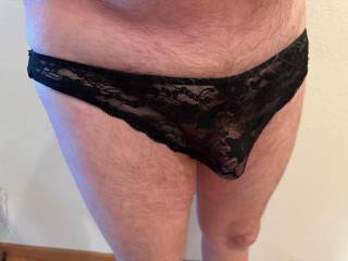 Thought I would take some more pics of me wearing panties. They make me so horny!