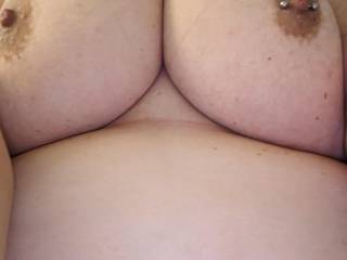 Playing by myself and wanted to see if I could get both tits in one photo to see just how big they are. What do you want to do to them?
