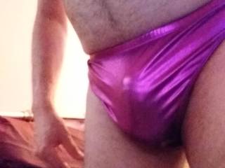 Stretching my fun undies. 😉😋