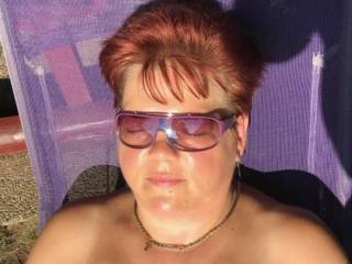 sunning sagging udders