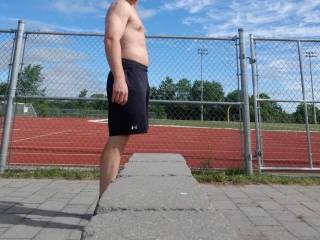 Me in the wild after a workout