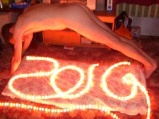 All I need now is you underneath so we can have some fun together .. what do you think?