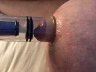 Suctions on nipple mmm