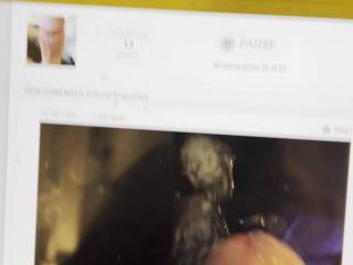 Paying a tribute to Nyfunn with a slide show.