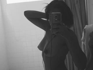 Just got off the shower