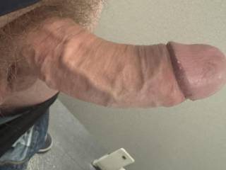 A quick pic before a quick wank in the loo at work- I blame Zoig for my lack of productivity 😁