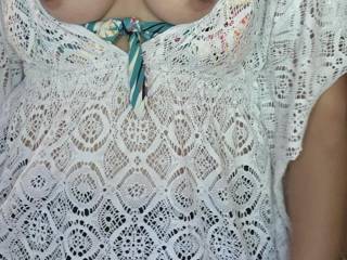 Nice brown tits and nipples