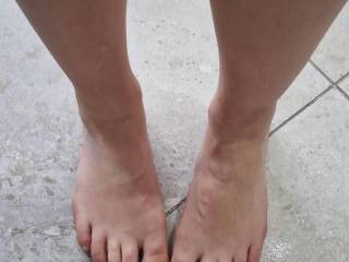 Who else loves her sweaty feet?