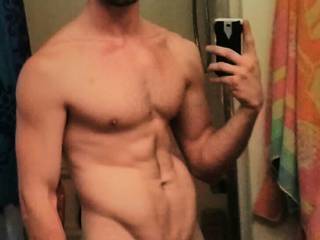 Abs, Pecs, cock