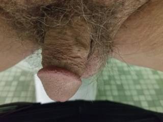 Another of my cock wanting lips wrapped around it