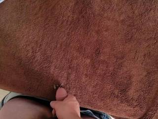 I blew a load on my bad