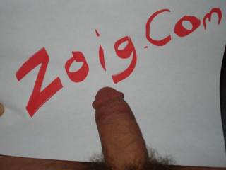 Well i had to get Zoig stamped I guess. So you know i'm real.