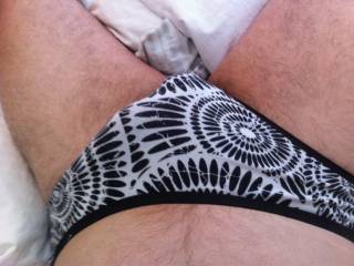 Friend's panty fun 7: same cut and material as pink. These feel so nice