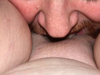 hubby licking pussy
