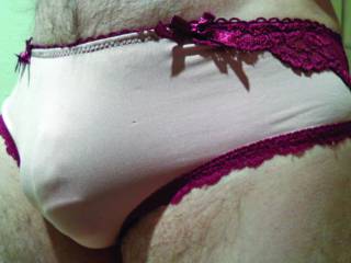 I bought new panties today