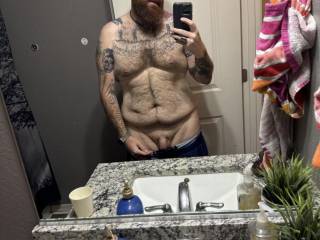 Lost a lot of weight. Feeling good about myself! A little strip tease for my wife