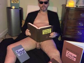 SEP25 contest entry.  Do all these books make me look smarter?
