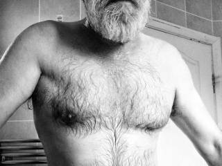 Mature and hairy