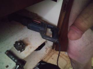 Running new gas lines to my new stove top.