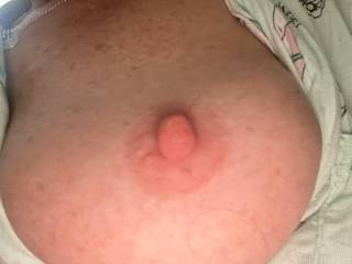 Suck on my nipple