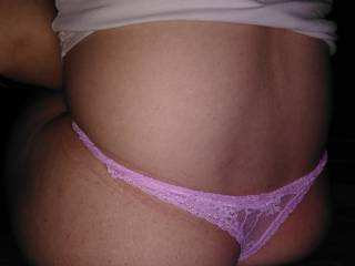 Pink panties....you like?