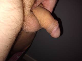 Rubbing myself!