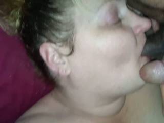 My cock sucking who\'re friend Lauren licking and sucking my balls begging for cum in her mouth if anyone is interested and your in AZ let me know I want to share her slut mouth with someone