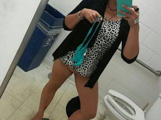 I told my wife i want her to lose her panties for the rest of work.she juat sent me the pic as proof.8/17/17