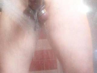 Horny in the shower....again