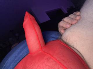 Nice close up of my cock and balls in the undies