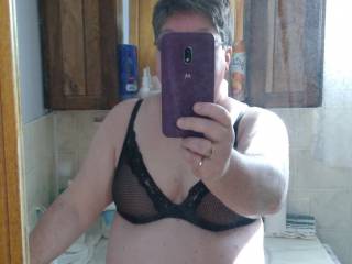 My naughty girl sent me a picture of her in sexy underwear!!