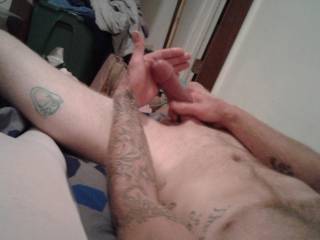 Playing with myself  to get the girl all fired up