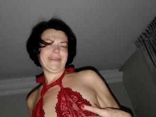 sexy wife in lingerie hotel ready for you