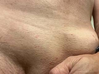 Smooth cock tease