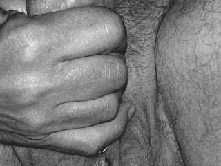Cock in Hand