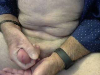 I got so aroused taking pictures certifying my cock as genuine I needed a wank to finish :)