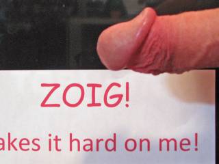 A genuine stand-up Zoig member.