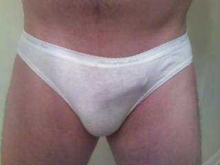 my little white girl panties.