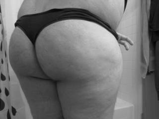 on a roll with the thong now ;) was a Mistress i had to obey and do this