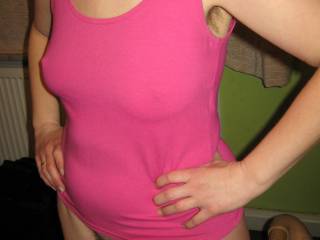 I love poking braless nipples and lovely unshaved underarms, but normally you cannot post such pictures here.