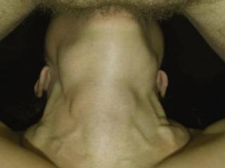 This is What My Throat Looks Like - When it is Full of My Hubby Thick Cock.
At nearly 7 Inches in Circumference...Do You Think You Can Fit Him In..?