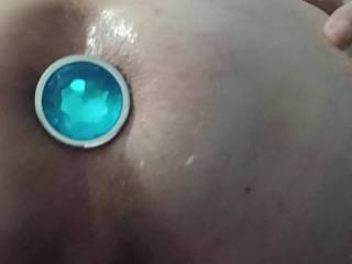 I have an anal orgasm at the end.
