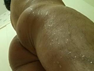 Nice hot shower after a long HARD day!