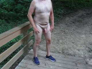 I love being naked outdoors