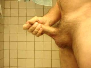Great load and great cock!  Man, I'd love to have you fuck my mouth.