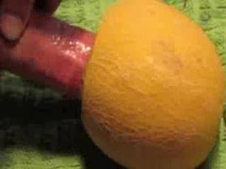 Fucking and cumming in a melon for ZOIG