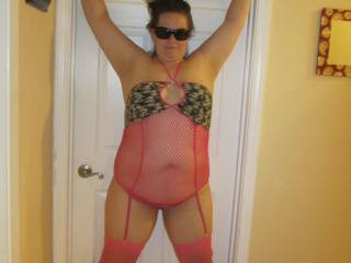 I just love posing in my lingerie.