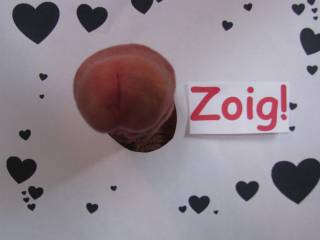 I'd love a Valentine lick on the head.